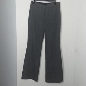 Express Design Studio Editor Pants Grey Plaid Work Career Office Trouser